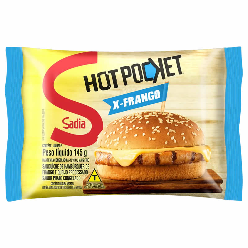 HOT POCKET SADIA XFRANGO 145g