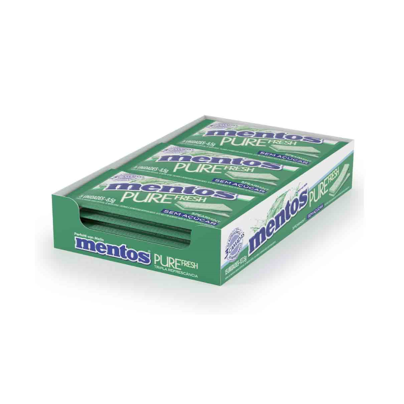 CHICLETE MENTOS PURE