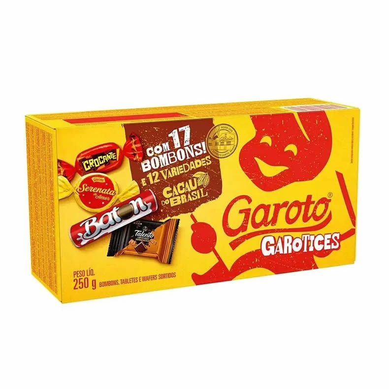 CAIXA BOMBOM GAROTO