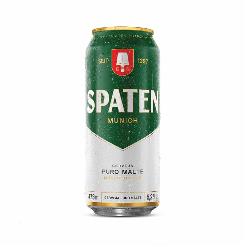 CERVEJA SPATEN PURO 473