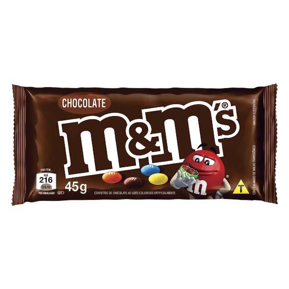 M&M CHOCOLATE AO LEITE PEQ