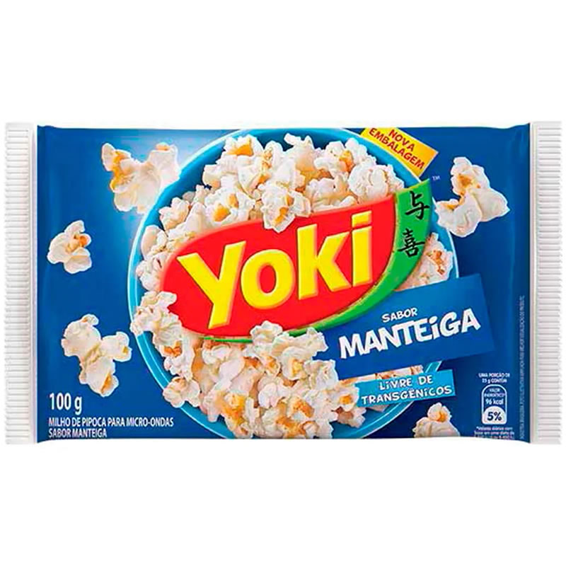 PIPOCA YOKI MANTEIGA