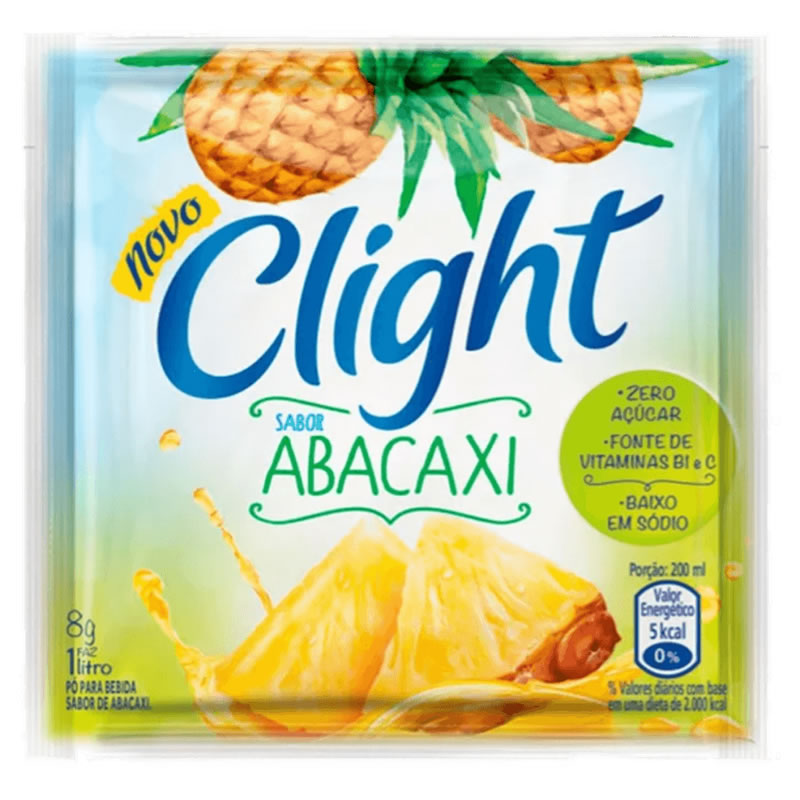 REFRESCO CLIGHT ABACAXI 8g