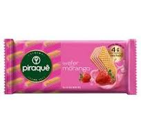 BISCOITO WAFER MORANGO PIRAQUE