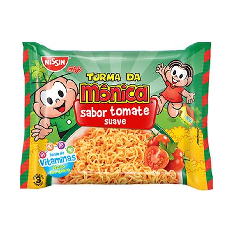 MIOJO TOMATE TURMA DA MONICA